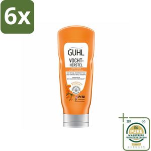 Guhl - Crème Conditioner - Vochtbalans - 200 ml - Voordeelverpakking - 6 stuks - Vochtbalans - Conditioner
