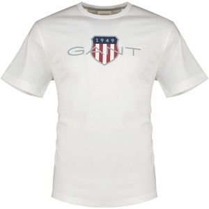 Gant - Archive Shield - T-shirt - Katoen - Regular Fit - Korte Mouwen