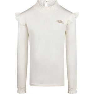 No Way Monday - Meisjes Shirt - Offwhite - Maat 98