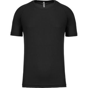 PROACT - Functioneel Sportshirt PA438 - Zwart - 100% Polyester