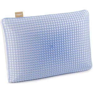 Vitapur Kussen - Hoofdkussen Nekklachten - Ergonomisch - Geschikt voor rug-, zij- en buikslapers - Memoryfoam - Traagschuim - 40x60 cm