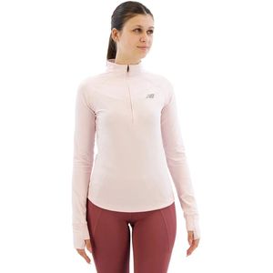 New Balance Nb Harmony Half Zip T-shirt Met Lange Mouwen