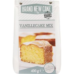 BrandNewCake® Vanillecake-mix 400gr - Bakmix - Glutenvrij