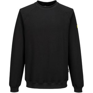 Portwest Anti-statisch ESD Sweatshirt AS24 - Zwart - L