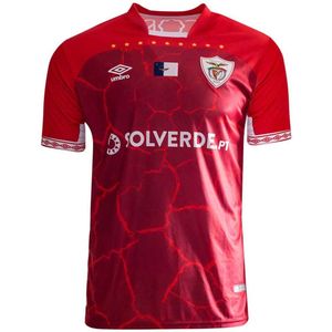 Umbro Cd Santa Clara 23/24 Training T-shirt Met Korte Mouwen Rood L Man