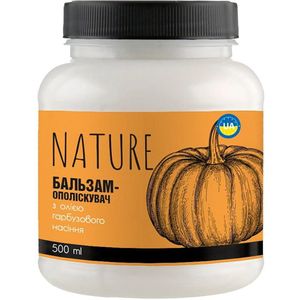 Heerlijk geurende Haarbalsem met pompoenpitolie - beschadigd haar met roos en gespitste punten 500ml