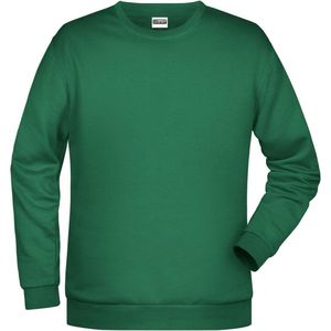 James And Nicholson Heren Basis Sweatshirt (Iers Groen)