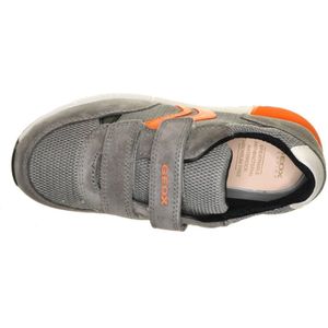 Geox Jongenschoenen Velcro Grijs Oranje maat 31