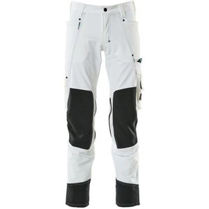 Mascot Advanced Broek met kniezakken 17179-311 - Wit