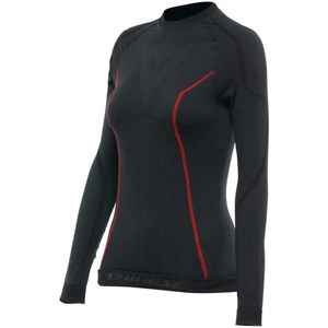 Dainese - THERMO LS - Technisch Shirt - Zwart/Rood - Dames
