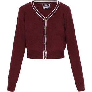 DreiMaster - Maritime Collectie - Vest - Cropped - Puntige Halslijn