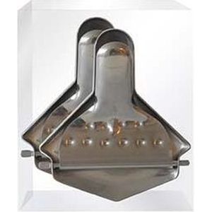 Cosy & Trendy - Citrusknijper Set2 Rvs - Keukenhulpjes