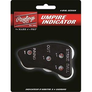 Rawlings 4-dial Honkbal Scheidsrechters Teller - black