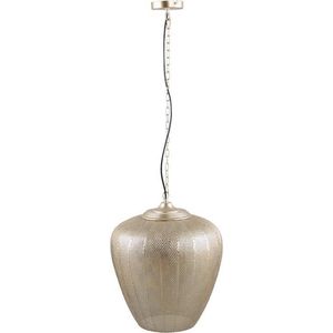Industriële Hanglamp - Hanglamp - Lamp - Industrieel - Sfeer - Interieur - Sfeerlamp - Lampen - Sfeerlampen - Hanglampen - Sfeerlamp - Metaal - Goud - 44 cm breed