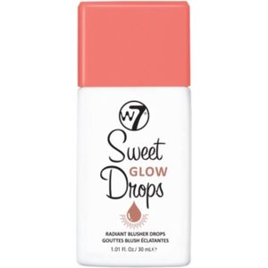 W7 - Sweet Glow Drops Cherish - Blush - Vloeibaar - Diverse Huidtypes
