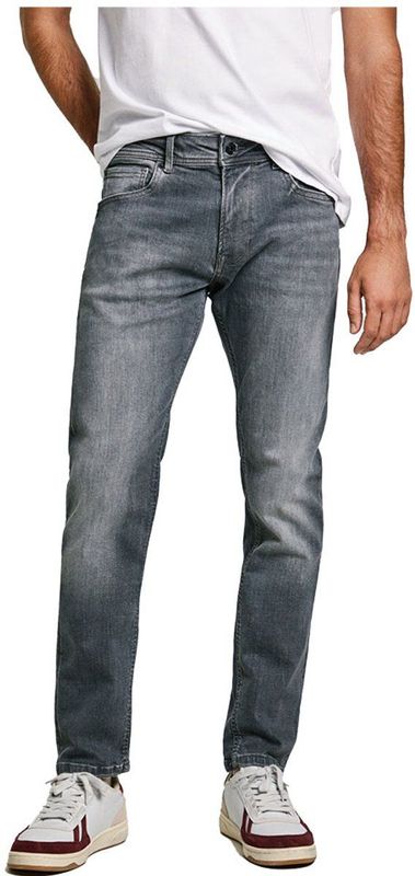 Pepe Jeans - PM207390 - Tapered Spijkerbroek - Grijs - 30/32 Man