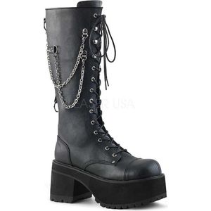 DemoniaCult - RANGER-303 Plateau Laarzen - US 12 - 45 Shoes - Zwart