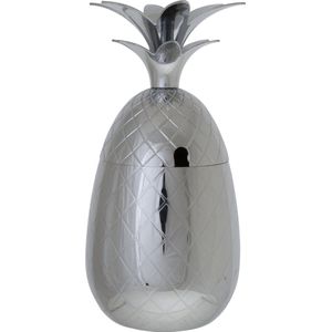 Cosy&Trendy Ananas Beker - 0L4 - Zilverkleurig