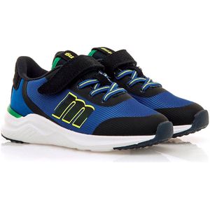 Mustang - Apolo Evo - Schoenen - Blauw - Stof - Plat - Veters en Klittenband