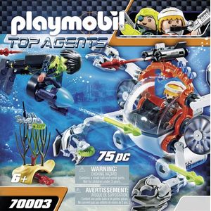 PLAYMOBIL  SPY TEAM Bemande Onderwaterrobot - 70003