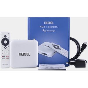 Mecool KM2 Chromecast - Android 10 TV box Netflix 4K, ZiggoGO 4K, Prime Video 4K, Disney Plus 4K en Videoland