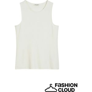 marc o'polo - T-shirt - Maat M - Vrouwen - wit - Lyocell