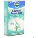 Vicks Ademvrij - Eucalyptus - Suikervrij - Keelpastille