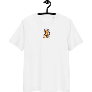 Bitcoin T-shirt - Bitcoin Tags - Unisex - 100% Biologisch Katoen - Wit - Maat S | Bitcoin cadeau| Bitcoin T-shirt| Bitcoin Shirt| Bitcoin Merch| Bitcoin Merchandise| Bitcoin Kleding| Crypto T-shirt