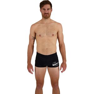 Nike SQUARE LEG zwemshort Heren - Zwart/Wit - Maat M