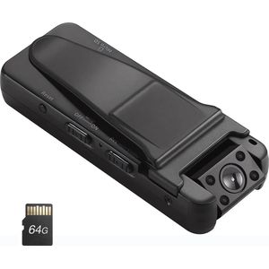 Draagbare 1080P Mini Lichaamscamera met Nachtzicht en Bewegingsdetectie