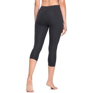 Ladeheid LA-LA40-202-LE Dames 3/4 Leggings - Sport - Vrijetijdsbroek - Capri - Viscose - Sporbroek - Yogabroek - Grafiet - 38