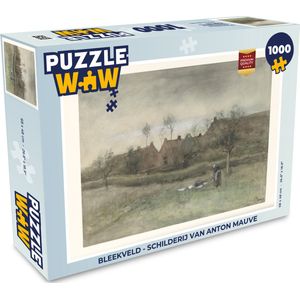 Puzzel Bleekveld - Schilderij van Anton Mauve - Legpuzzel - Puzzel 1000 stukjes volwassenen