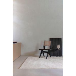 LIGNE PURE Glow – vloerkleed – tapijt – handgeweven – bamboo - modern – zacht – Zilver - 200x300