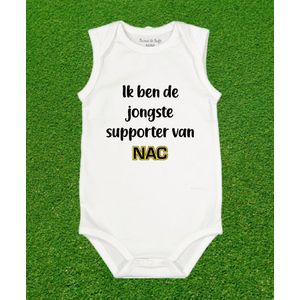 Rompertje jongste supporter van NAC