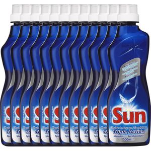 Sun - Vaatwas - 12 x 500 ml - Spoelglans - Voordeelverpakking