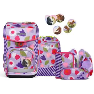 ergobag Cubo Light schooltassenset 6st incl. Klettie set