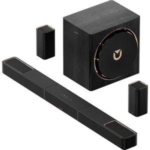 ULTIMEA Skywave X60 - 7.1.4 Systeem met Dolby Atmos en 8"" Draadloze Subwoofer Soundbar Zwart