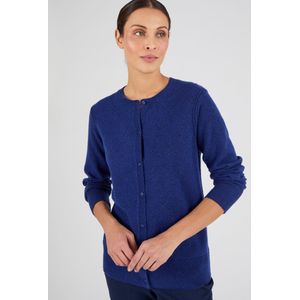 Damart - Vest van fijn Thermolactyl breisel - Blauw - XXL
