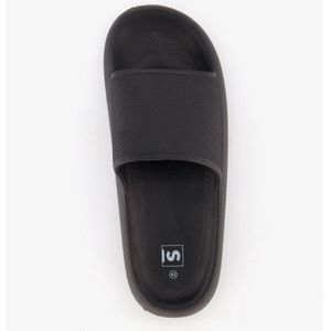 Heren badslippers zwart - Maat 44