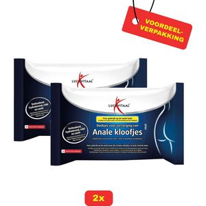 2X Lucovitaal Aambeien Doekjes - 2x 25 stuks - Voordeelverpakking!