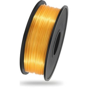 PLA Filament - 1.75mm 1kg - 3D Printer - 3D Pen Navulling – Goud met Zijdeglans