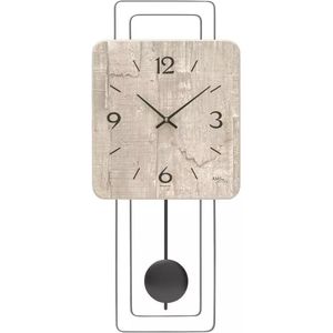AMS - 7503 - Pendule - Bruin - Wandklok - Quartz