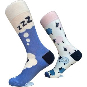 Onfeet - missmatch - sokken - sleepy - sheepy - katoen