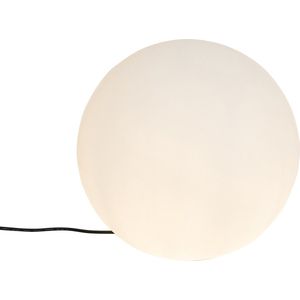 QAZQA nura - Moderne Vloerlamps-sStaande Lamp - 1 lichts - H 63.7 cm - Wit - Buitenverlichting