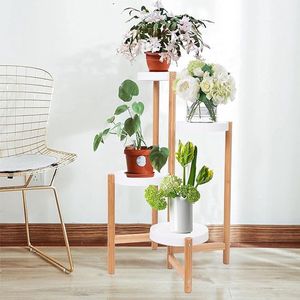 Plantenstandaard / bloemenstandaard - multifunctioneel plantenrek 7 x 50.8 x 60.2 centimetres