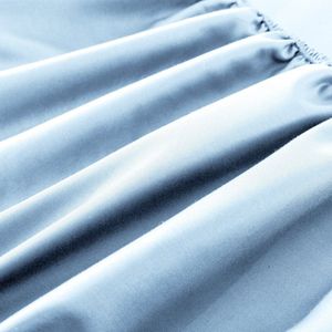 100% Katoenen Hoeslaken voor Baby Ledikant – Anti-Allergie, Ademend en Zacht – 60x120cm – Blauw