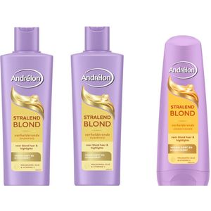 Andrélon Stralend Blond - Shampoo 2 x 250 ml & Conditioner 200 ml