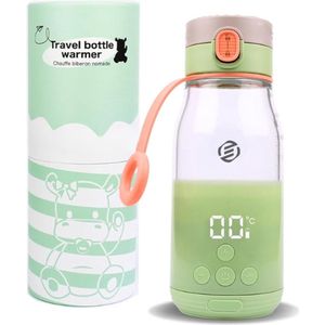 Equivera Flessenwarmer Onderweg - Thermoskan voor Baby - Melkverwarmer - Flessenwarmer voor Baby - Verwarming van Vloeistoffen - Babyvoeding