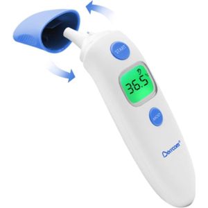 Contactloze Infrarood Thermometer voor Baby's en Volwassenen met Koortsalarm en Geheugenfunctie