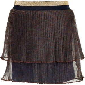 Quapi rok Doris donker blauw met glitter - maat 92